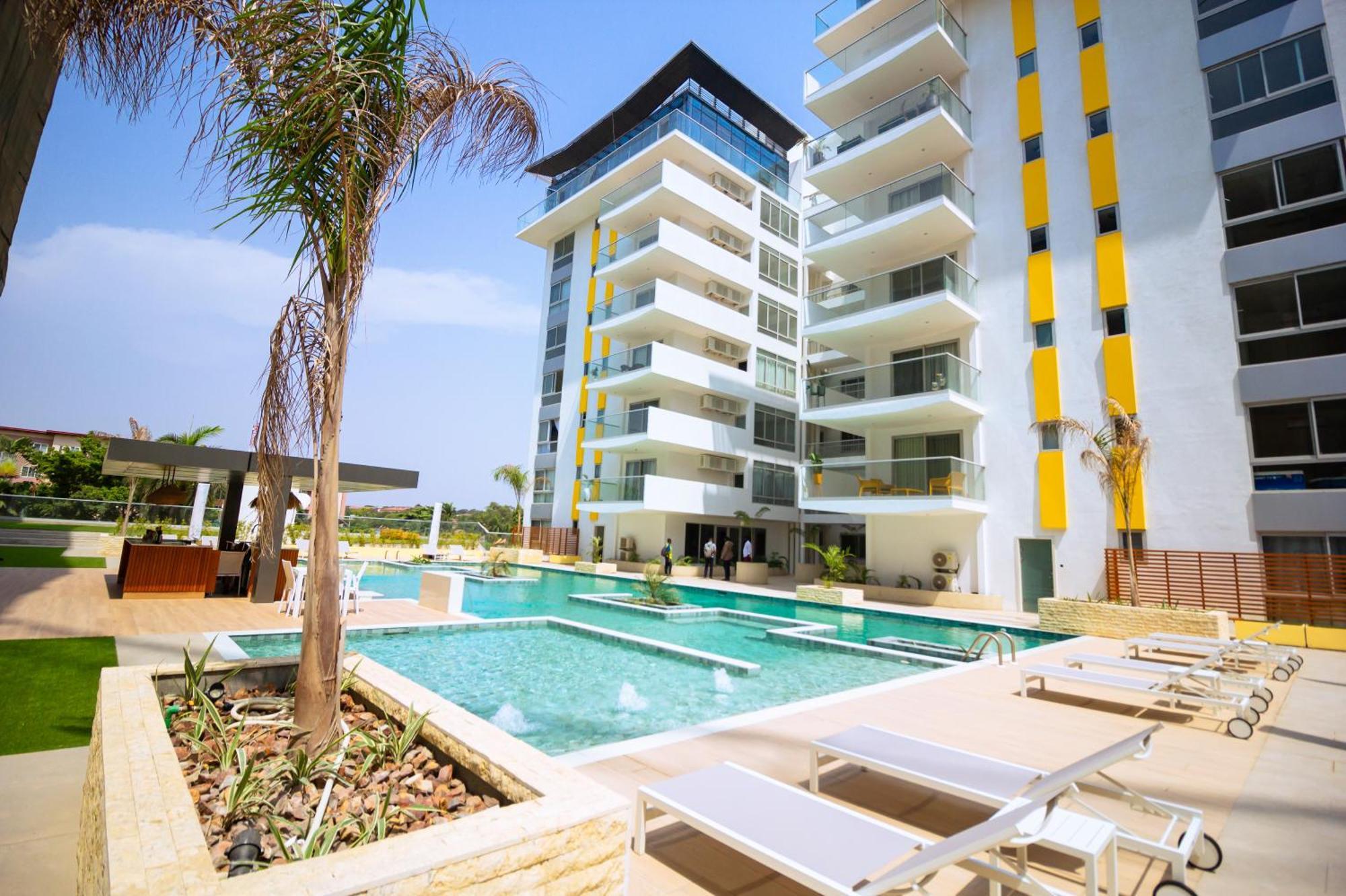 The Pavilion 1Bdr Luxury Apt アクラ エクステリア 写真